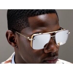 Square‎ Aviator Sunglasses Mirror Lens Designer Men Women Sunglasses Eye Glasses